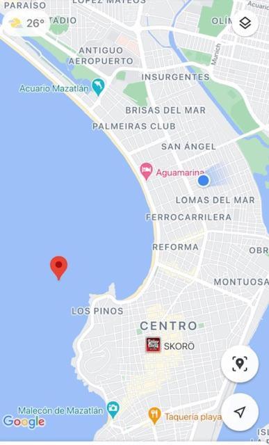 Villa Casa Brisa Y Departamentos! A 3 Min La Playa&Malecon Mazatlán Exterior foto