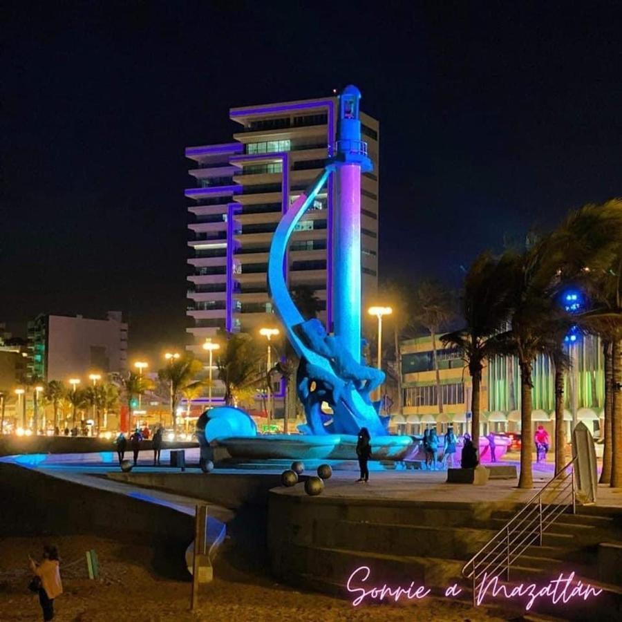 Villa Casa Brisa Y Departamentos! A 3 Min La Playa&Malecon Mazatlán Exterior foto